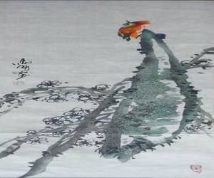 马明  花鸟